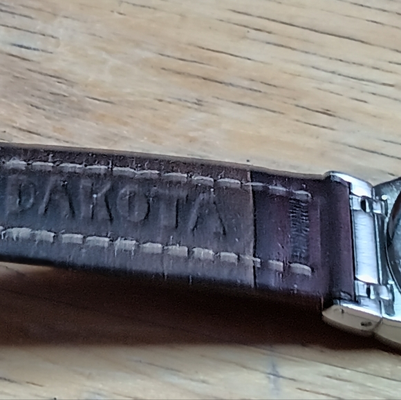 XVery early Roscani Paris watch 25mm SS case, white face 23K Gold plated details - Picture 12 of 14